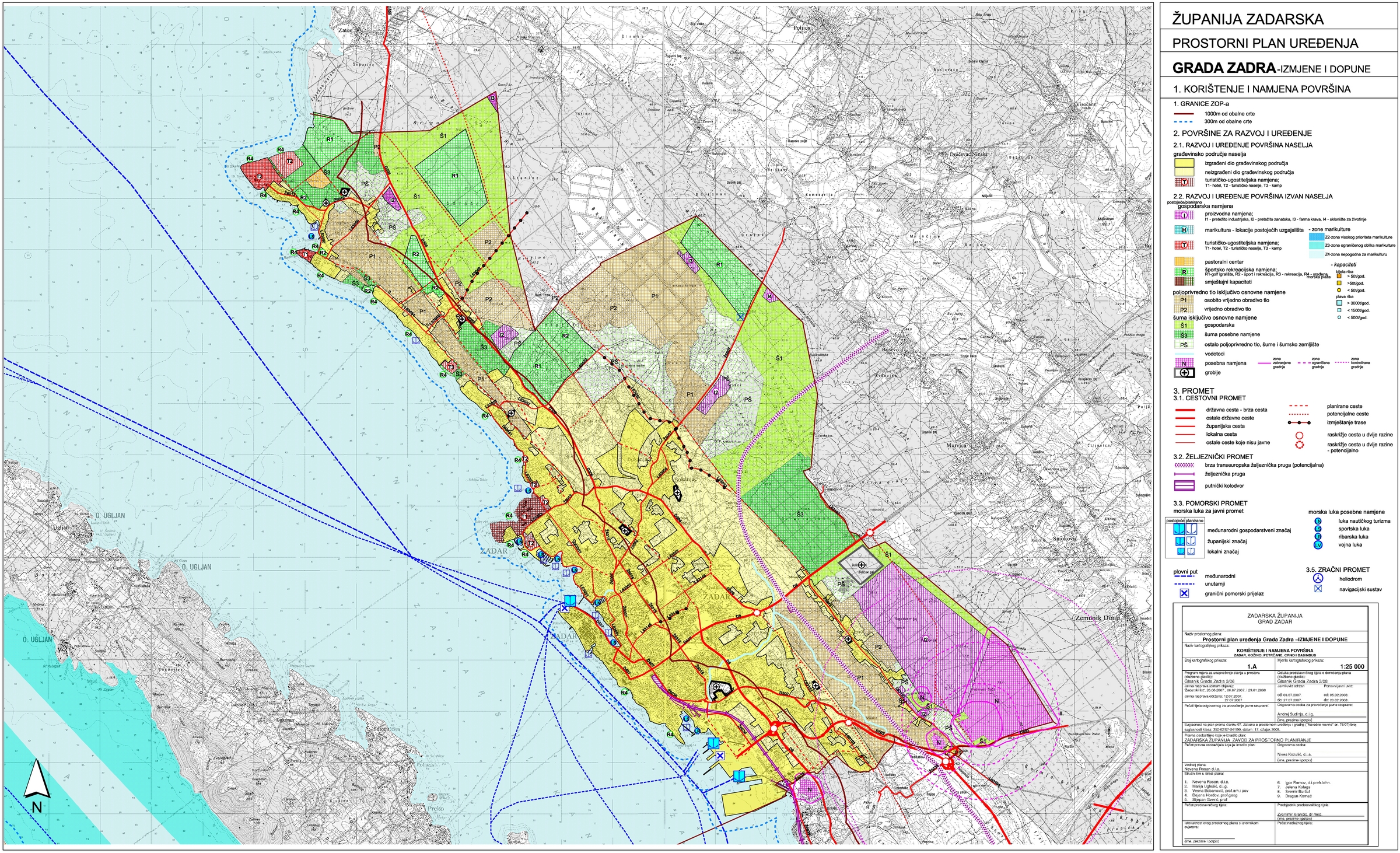 novi bokanjac karta Planovi u primjeni | Grad Zadar   Gradska uprava novi bokanjac karta