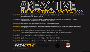 #BeActive I Europski tjedan sporta 2022.