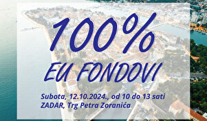 Najava događanja: "100% EU fondovi"