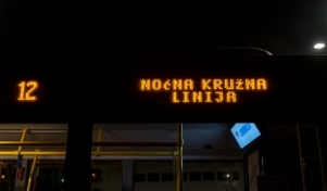 Noćna autobusna linija - linija 12 vozi te kući! 