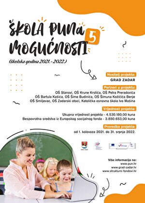 O projektu Škola PUNa mogućnosti