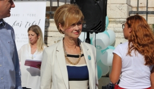 Predstavljanje zaklade Hrvatska za djecu na Narodnom trgu