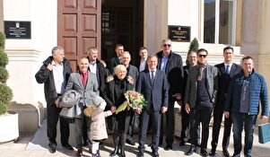 Prijem za sudionike košarkaškog Kupa "Krešimir Ćosić"