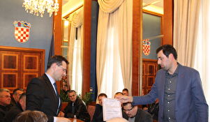 Primanje za  predstavnike udruga „Juraj Gospodnetić“ iz Bosanskog Grahova i HVO Livno