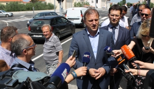 Otvaranje raskrižja ulica Benka Benkovića i Put Bokanjca