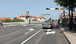 Otvaranje raskrižja ulica Benka Benkovića i Put Bokanjca