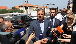 Otvaranje raskrižja ulica Benka Benkovića i Put Bokanjca