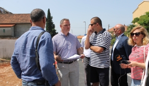 Otvaranje raskrižja ulica Benka Benkovića i Put Bokanjca