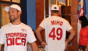 Svečani doček i prijem Šime i Mihovila Fantele