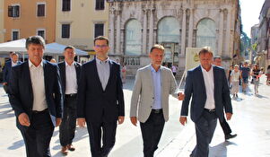 Predsjednik Hrvatskog sabora Jandroković: Zadar je grad koji se kvalitetno razvija