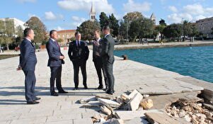 Pomoćnik ministra mora, prometa i infrastrukture obišao zadarsku rivu