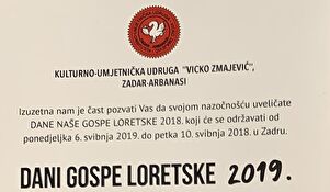 Dani Gospe Loretske 