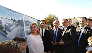 Predsjednica obišla gradilište škole