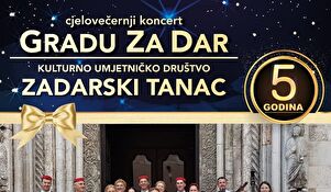 Božićni koncert "Gradu Za Dar"