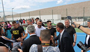 Otvaranje teniskog centra na Višnjiku - Adria tour