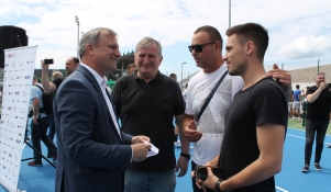Otvaranje teniskog centra na Višnjiku - Adria tour