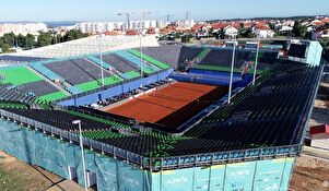 Stadion za humanitarni teniski spektakl Adria Tour na Višnjiku
