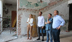 Gradonačelnik Dukić i suradnici obišli gradilišta EU projekata