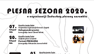 Plesna sezona 2020. Zadarskog plesnog ansambla