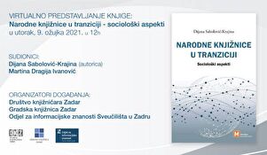 Predstavljanje knjige "Narodne knjižnice u tranziciji - sociološki aspekti"