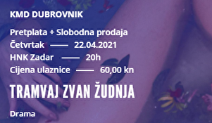 TRAMVAJ ZVAN ŽUDNJA I HNK Zadar