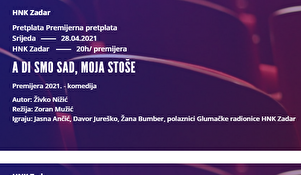 HNK Zadar I A DI SMO SAD, MOJA STOŠE