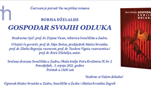 Prikaz romana Borisa Dželalije "Gospodar svojih odluka"