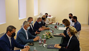 Radni sastanak i obilazak Providurove palače ministrice kulture i medija Nine Obuljen Koržinek