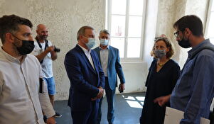 Radni sastanak i obilazak Providurove palače ministrice kulture i medija Nine Obuljen Koržinek