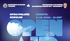 Open air koncert I Hrvatsko pjevačko glazbeno društvo “Zoranić” i Gradska glazba Zadar