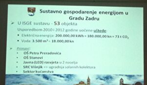 Zadar – jedan od najuspješnijih u Hrvatskoj u provedbi projekata energetske efikasnosti  