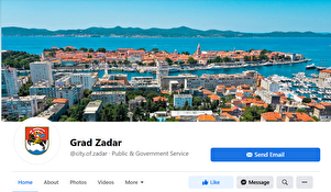 Pokrenuta Facebook stranica Grada Zadra
