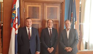 Veleposlanik Kanade Nj. E. Alan Bowman u nastupnom posjetu gradonačelniku Zadra