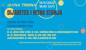 14. svibnja – prvi Hrvatski dan šećerne bolesti