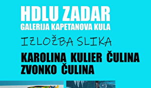 Izložba slika Karoline Kulier Čulina i  Zvonka Čuline