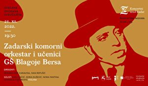 "Zadarski komorni orkestar i učenici Glazbene škole Blagoje Bersa Zadar" I Koncert