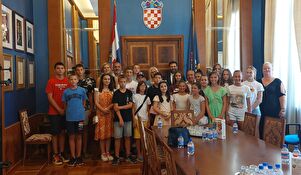 Prijem za učenike hrvatske nastave iz Boke kotorske