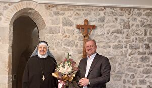 Gradonačelnik sa suradnicima čestitao blagdan svete Stošije i imendan Časnoj majci Anastaziji Čizmin i sestrama u benediktinskom samostanu sv. Marije u Zadru