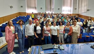 Prijem za učenike  i nastavnike iz Bratislave, grada Devinska Nova Ves u Slovačkoj, u pratnji učenika i nastavnika iz O. Š. „Šimuna Kožičića Benje“ iz Zadra