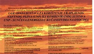 Prezentacija korištenja ukapljenog naftnog plina i sunčeve enrgije na otocima