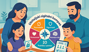 PREDAVANJE DIGITALNI KOMPAS ZA DJECU I RODITELJE: KAKO PRONAĆI SMJER U ONLINE SVIJETU