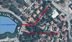 Privremena regulacija prometa - u dijelu ulice Obala kneza Trpimira 