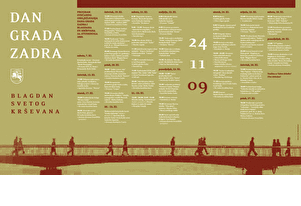 Program obilježavanja Dana grada Zadra