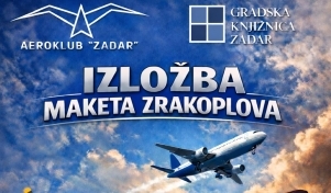 Izložba maketa zrakoplova  Aeroklub Zadar