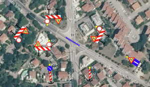 Privremena regulacija promet - ulica Denisa Špike, Miroslava Krleže, Put Petrića i Ivana Gundulića 