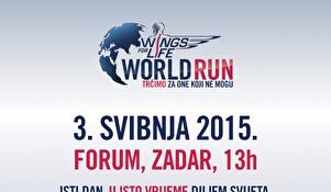 WINGS FOR LIFE WORLD RUN VRAĆA SE U ZADAR 3. SVIBNJA 2015.