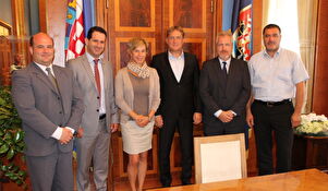 Gradonačelnik Kalmeta primio gradonačelnicu Teresvarosa, Sofiju Hassay