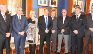 Kup Krešimira Ćosića 2016.-primanje gradonačelnika i polaganje cvijeća