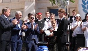 Svečanost proglašenja Zadra Europskom top destinacijom 2016.