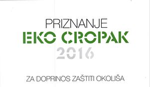 Grad Zadar dobitnik priznanja EKO CROPAK 2016. za doprinos zaštiti okoliša